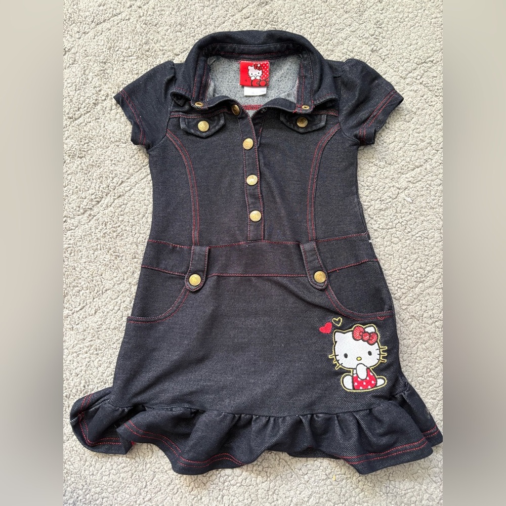Hello Kitty Denim Dress for Kids